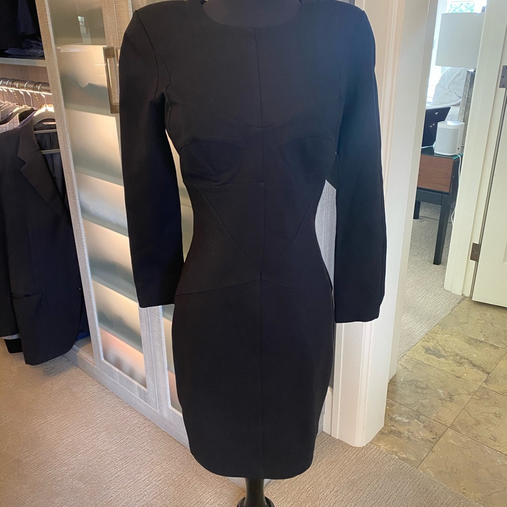 NWT Robert Rodriquez Black long sleeve dress